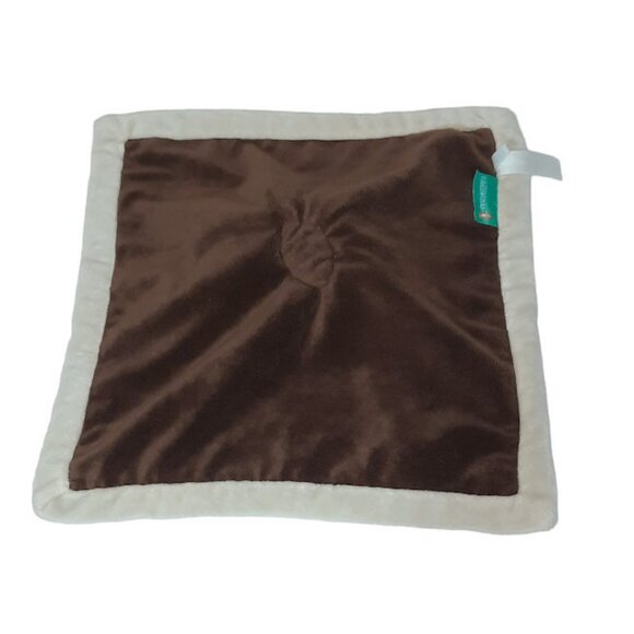 Tiddliwinks Plush Monkey Brown Lovey Security Baby Blanket 13" - Picture 3 of 4